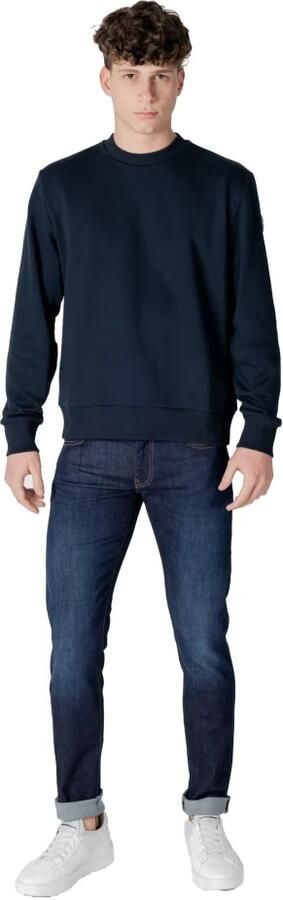 Colmar Katoen Polyester Heren Hoodless Sweatshirt Blue Heren - Foto 6