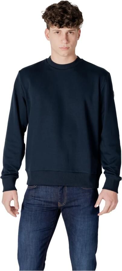 Colmar Katoen Polyester Heren Hoodless Sweatshirt Blue Heren - Foto 2