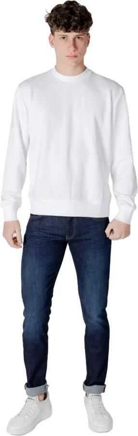 Colmar Katoen Polyester Hoodless Sweatshirt Collectie White Heren - Foto 6