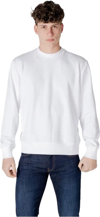 Colmar Katoen Polyester Hoodless Sweatshirt Collectie White Heren - Foto 2