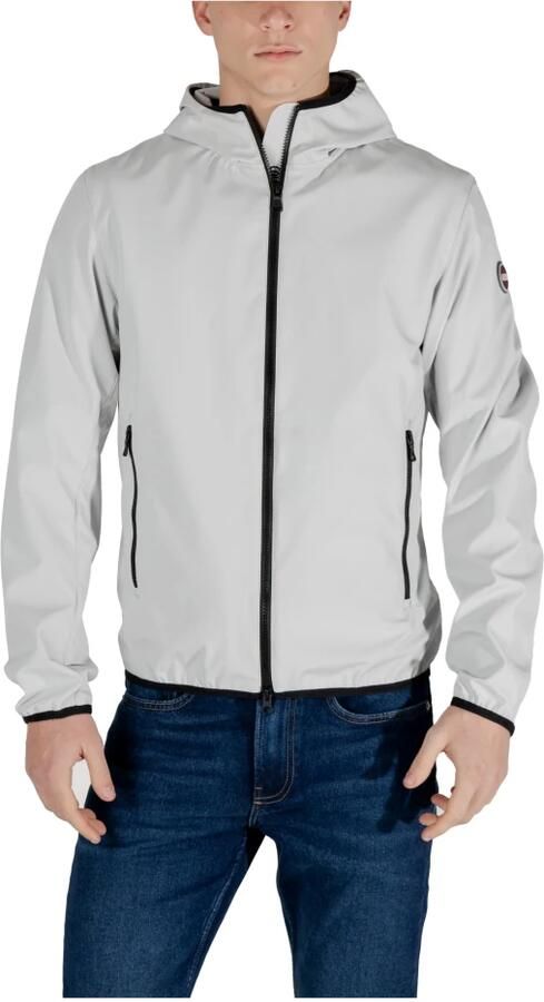 Colmar Witte Waterdichte Ademende Stretch Softshell Jas White Heren