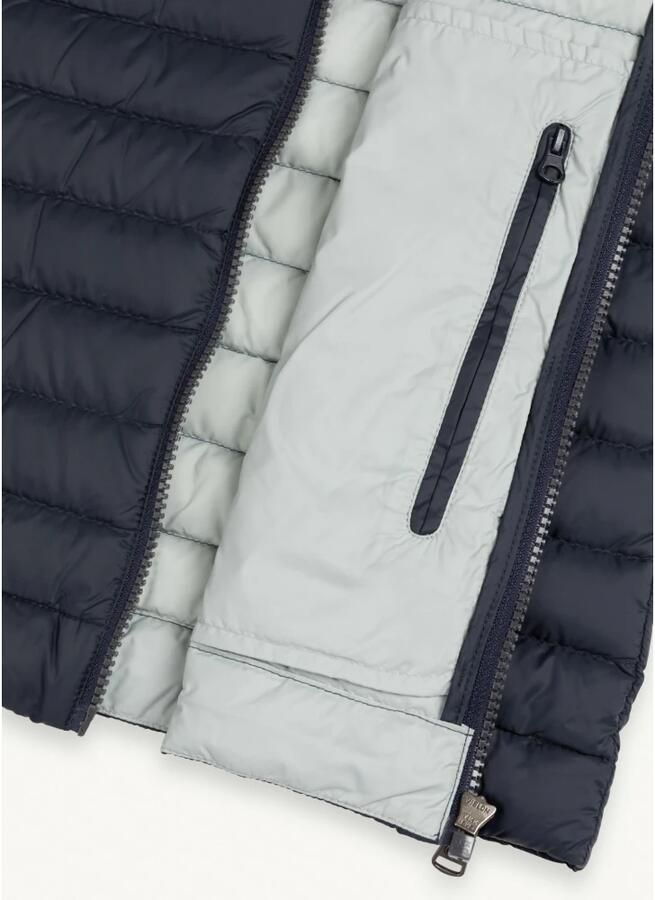 Colmar Ultralichte Bodywarmer van Gerecyclede Stof met Gewatteerde Kraag Blauw Heren - Foto 3