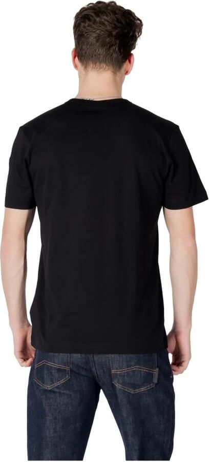 Colmar Zwarte Katoenen T-shirt Korte Mouw Ronde Hals Black Heren - Foto 2