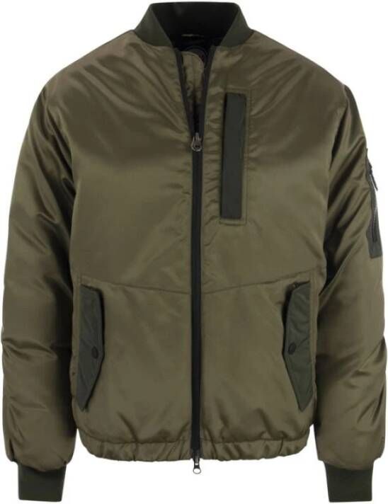 Colmar Colorblock jas met verstelbare onderkant Groen Heren