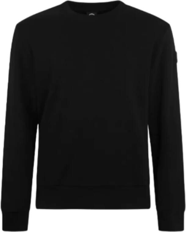 Colmar Crewneck Sweatshirt met Logomouw Zwart Heren