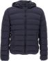 Colmar Sporty Down Jacket With Detachable Hood Blauw Heren - Thumbnail 1