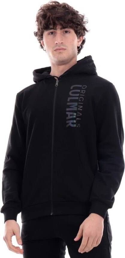 Colmar Reflecterende Logo Rits Hoodie Black Heren