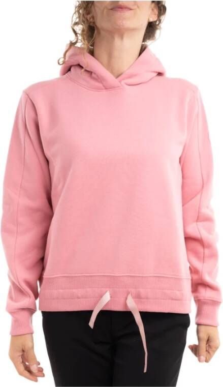 Colmar Fluweel Hoodie Roze Dames