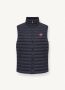 Colmar Ultralichte Bodywarmer van Gerecyclede Stof met Gewatteerde Kraag Blauw Heren - Thumbnail 1