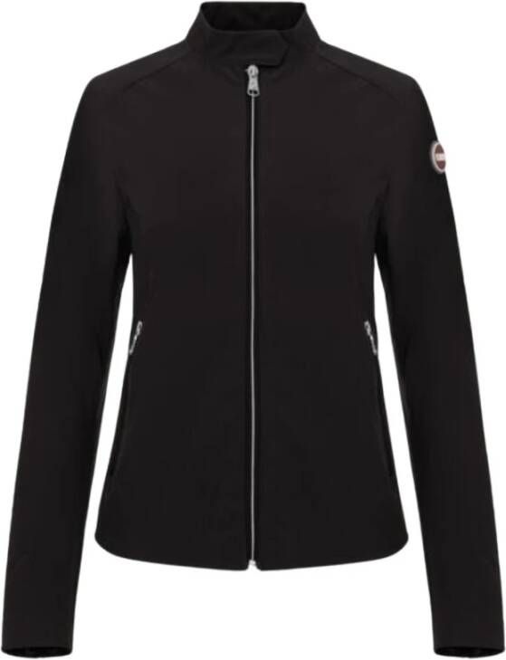 Colmar Dames Biker Jack Lichtgewicht Waterdicht en Stijlvol Black Dames