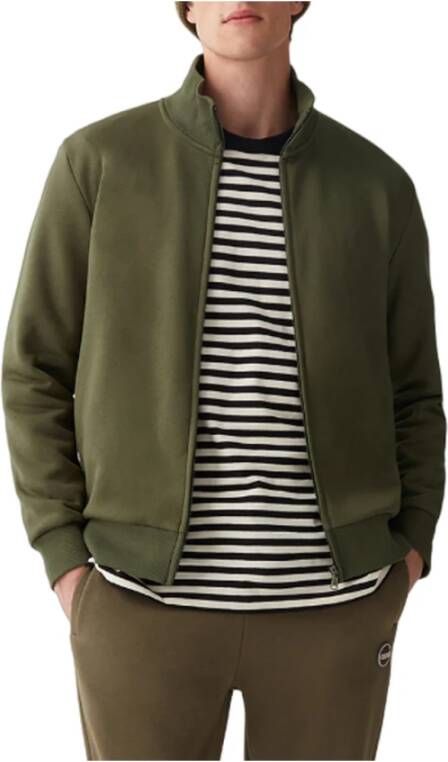 Colmar Klassieke Bomber Zip Sweatshirt Groen Heren