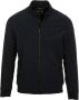 Colmar Heren Softshell Jas met Geometrische Snitten en Ribdetails Blue Heren - Thumbnail 1