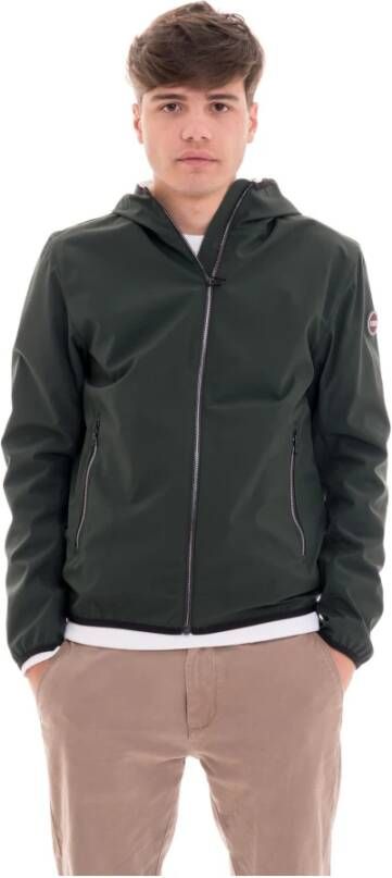Colmar Groene Waterdichte Jas met Capuchon Green Heren