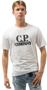 C.P. Company Loszittend T-Shirt van Wit Heren