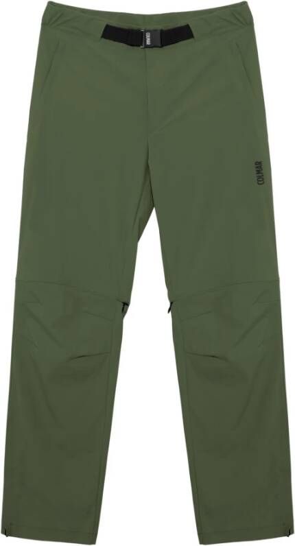 Colmar Stijlvolle Straight Broek Groen Heren