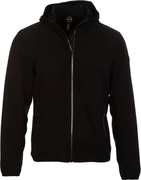 Colmar Stijlvolle Zip-Through Sweatshirt voor Heren Zwart Heren