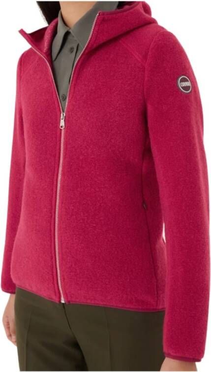 Colmar Sweatshirt met rits Rood Dames