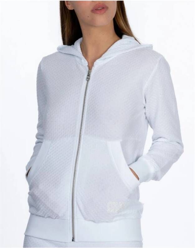 Colmar Sweatshirt met rits White Dames