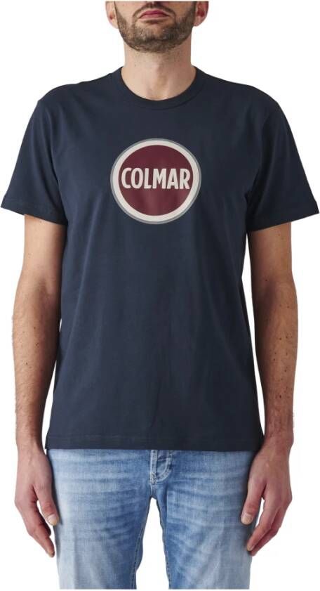 Colmar T-Shirts Blauw Heren