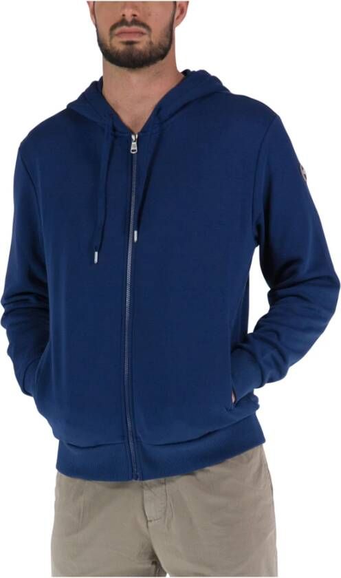Colmar Zip-through Sweatshirt Upgrade voor Heren Blauw Heren