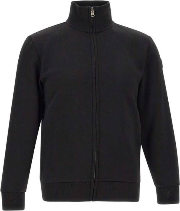 Colmar Zwart Zip-through Sweatshirt voor Heren Zwart Heren