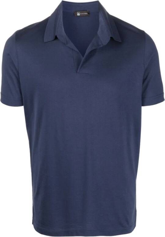 Colombo Polo Shirt Blauw Heren