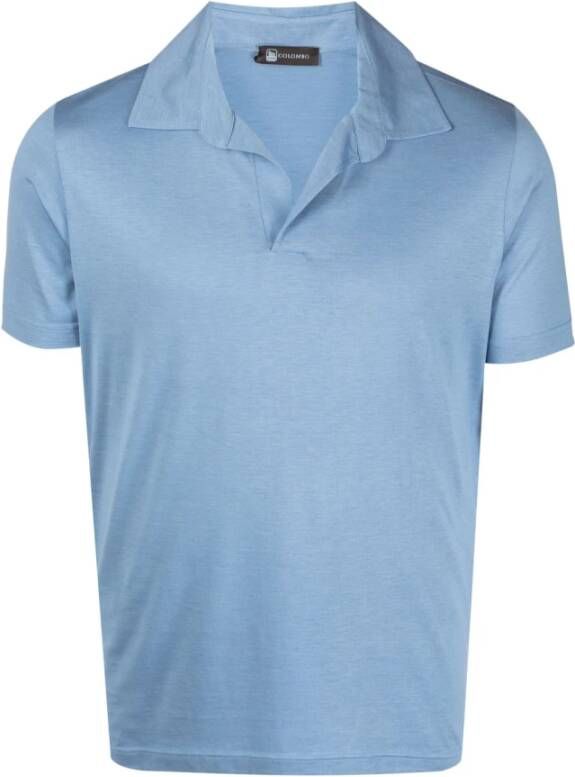 Colombo Polo Shirt Blauw Heren