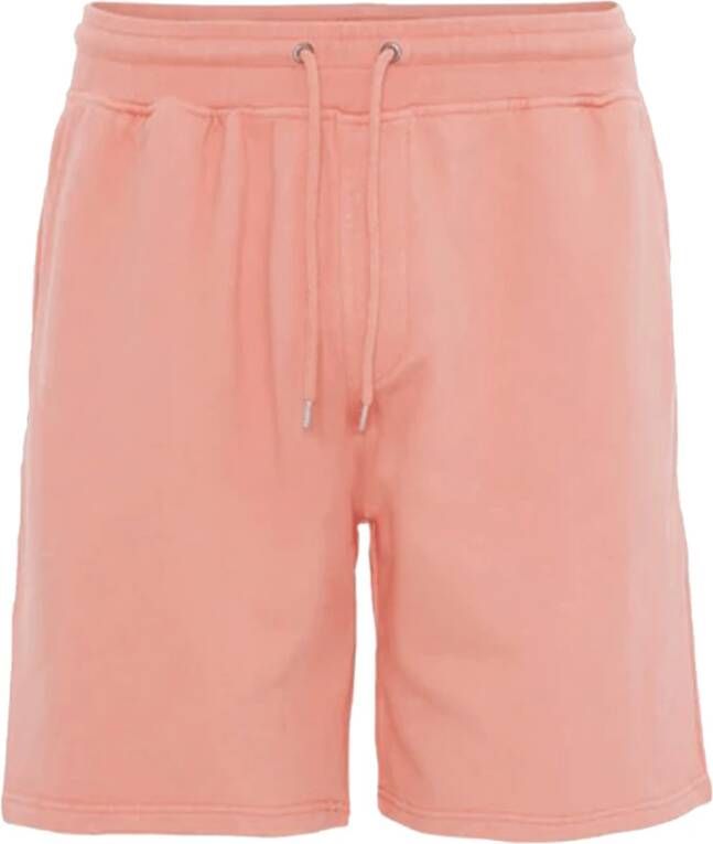 Colorful Standard Organische zweet-shorts Roze Heren