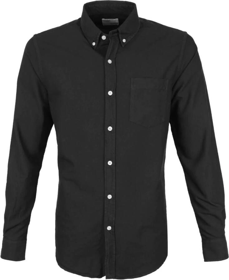Colorful Standard Overhemd Zwart Heren