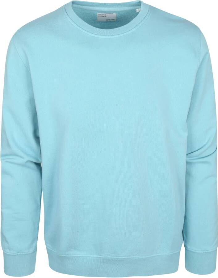 Colorful Standard Sweater Organic Mid Blauw Heren