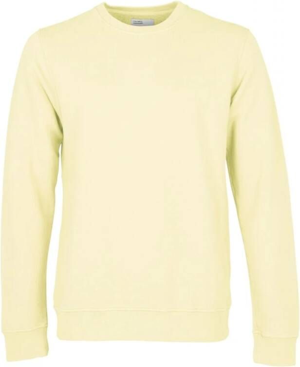 Colorful Standard Sweatshirt Geel Heren
