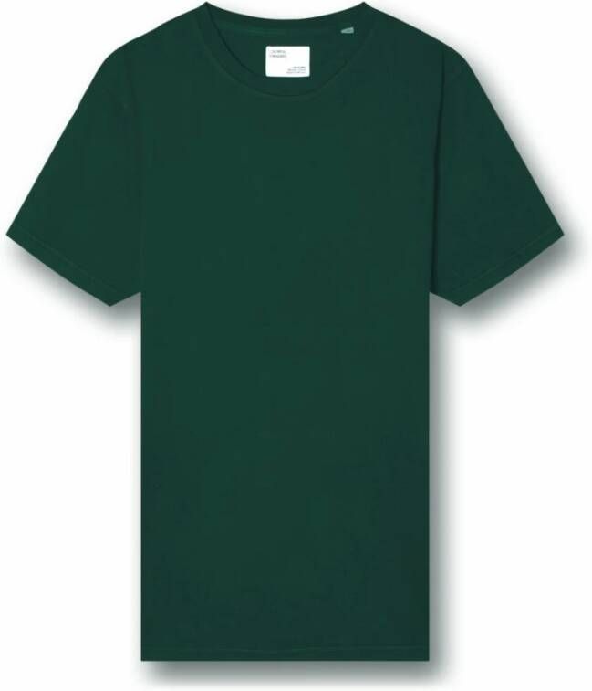 Colorful Standard T-shirt Classic Organic emerald green Groen Heren
