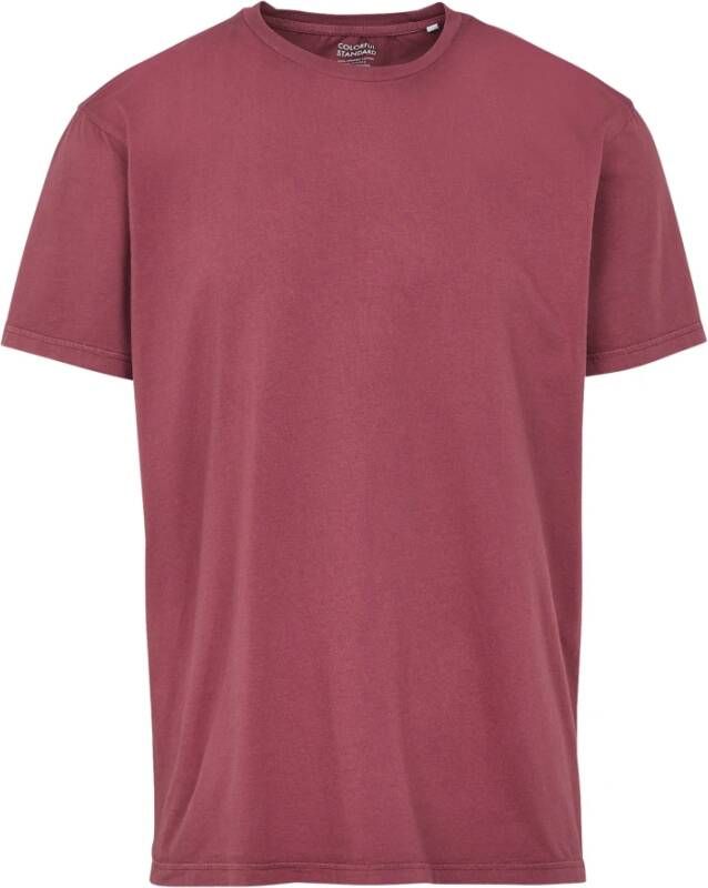 Colorful Standard T-shirt Classic Organic Purple Heren