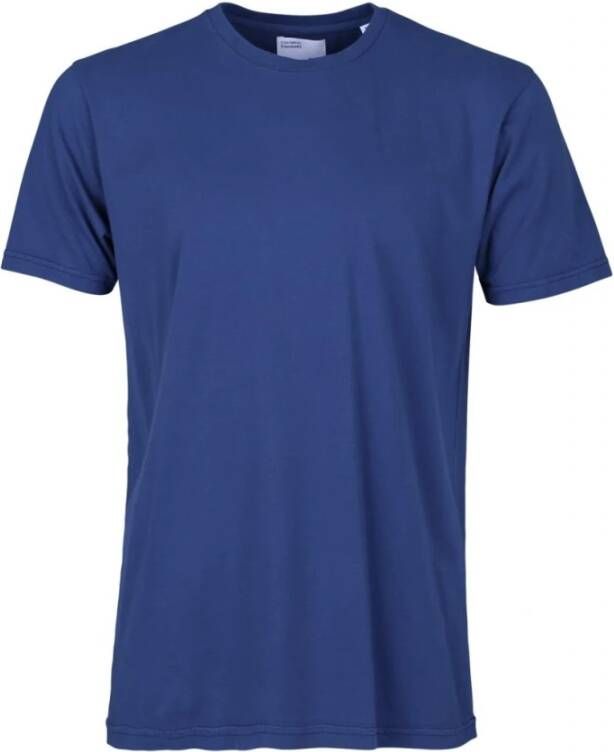 Colorful Standard T-shirt Classic Organic royal blue Blauw Heren