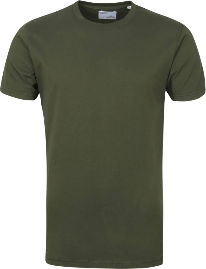 Colorful Standard t-shirt Groen Heren