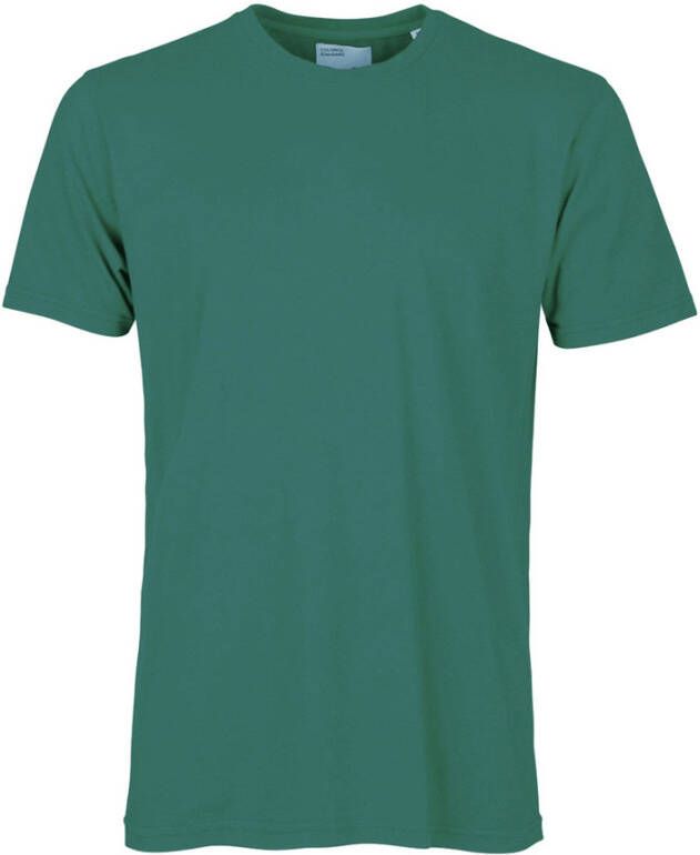 Colorful Standard T-shirt Classic Organic Pine Green Groen Heren