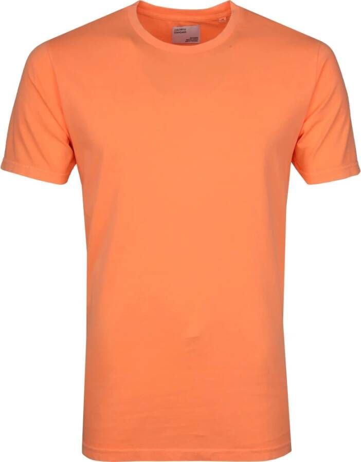 Colorful Standard T-shirt Neon Oranje - Foto 1