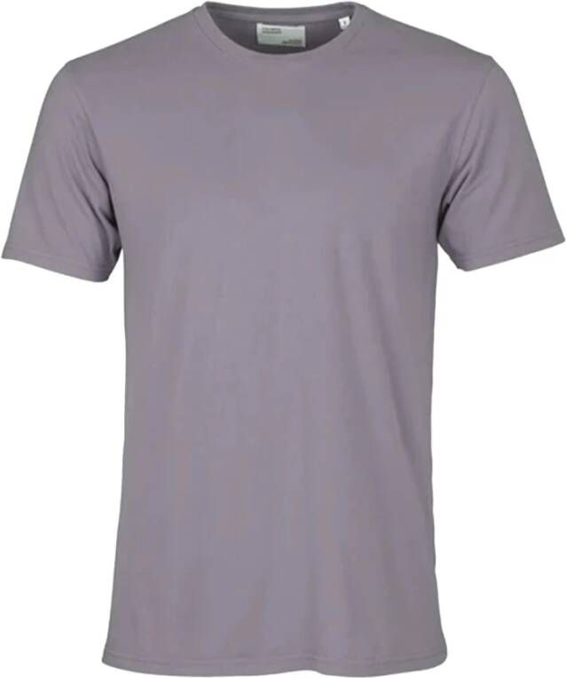 Colorful Standard T-shirt Classic Organic purple haze Paars Heren