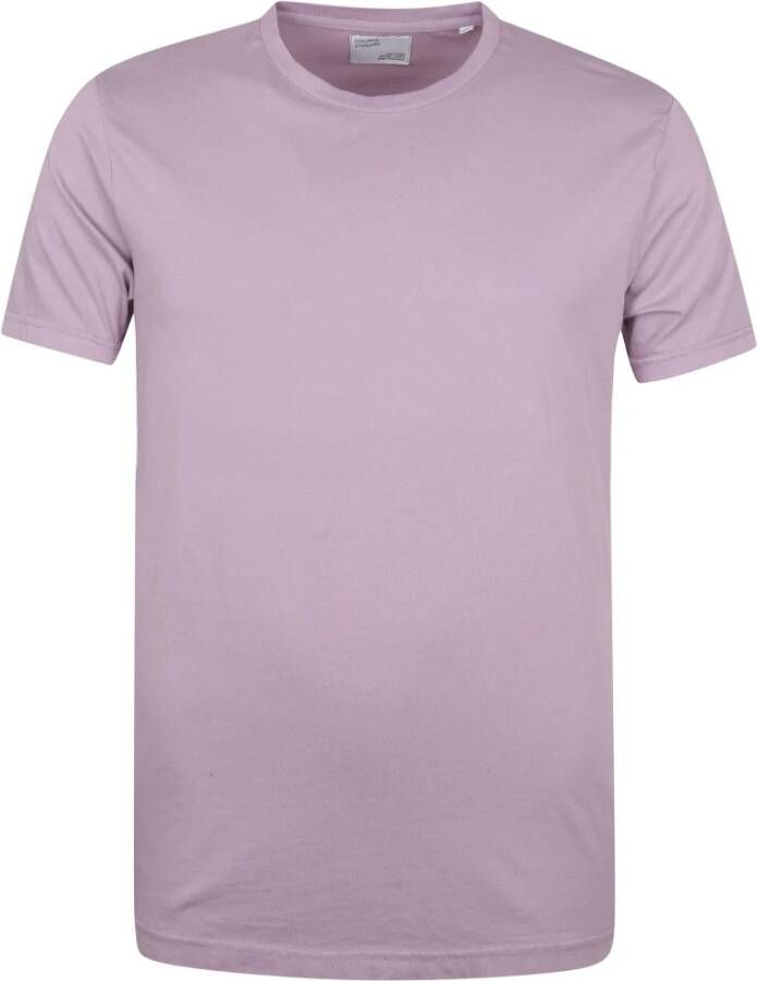 Colorful Standard t-shirt Paars Heren
