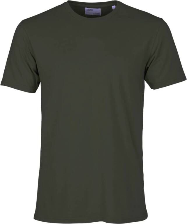 Colorful Standard T-Shirts Groen Heren