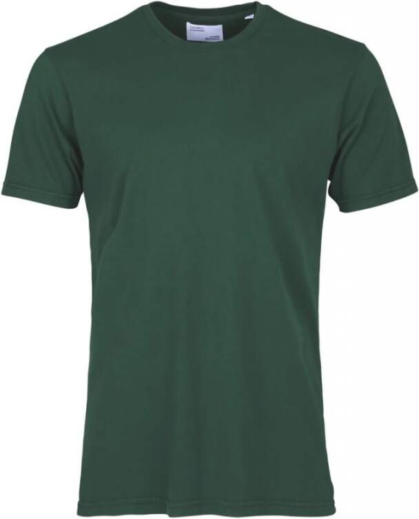 Colorful Standard T-shirt Classic Organic emerald green Groen Heren