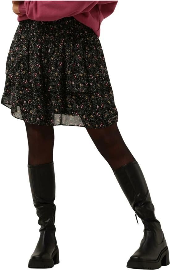 Colourful Rebel Dames Rokken Noela Mini Flower Mini Layer Skirt Multicolor Dames - Foto 5
