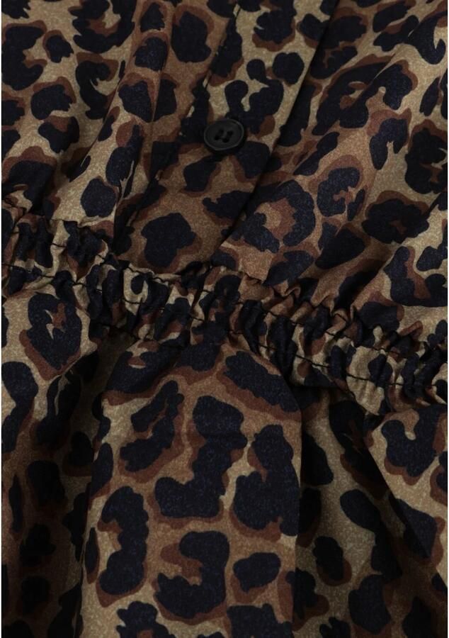 Colourful Rebel Luipaard Overhemdjurk voor Stijlvolle Vrouwen Brown Dames - Foto 1