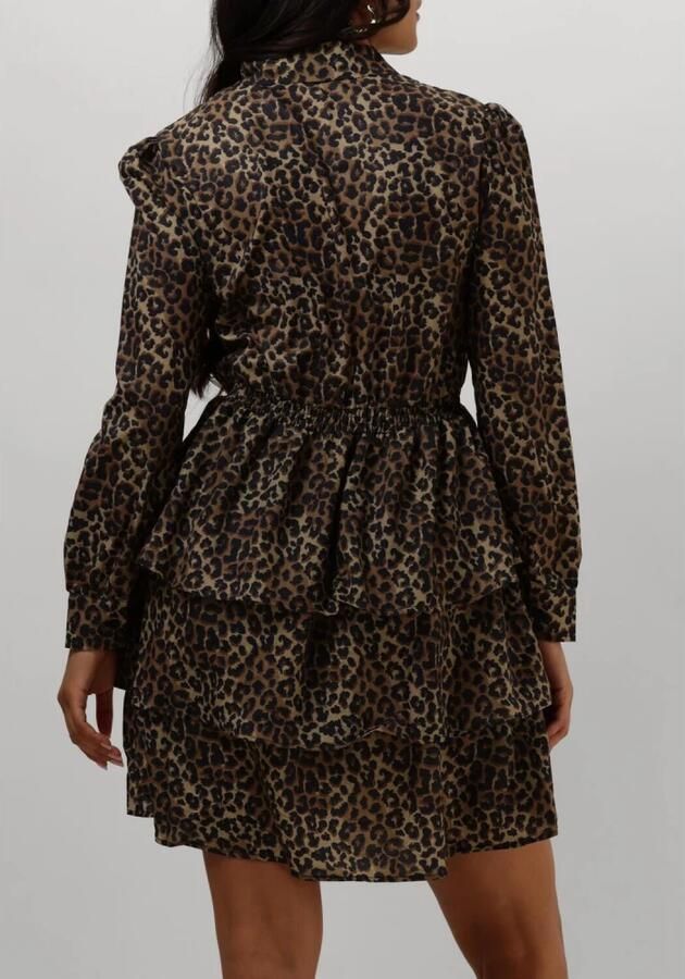 Colourful Rebel Luipaard Overhemdjurk voor Stijlvolle Vrouwen Brown Dames - Foto 2