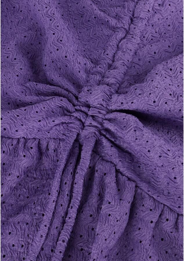 COLOURFUL REBEL Dames Jurken Zorah Knitted Structure Dress Paars - Foto 1