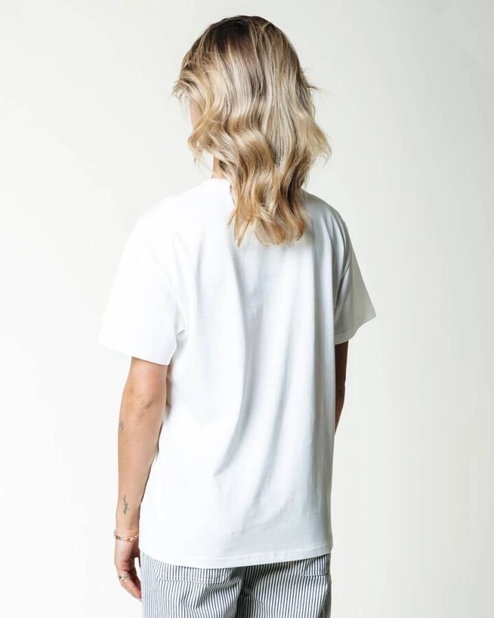 Colourful Rebel Rugby Loosefit Tee White Dames - Foto 3