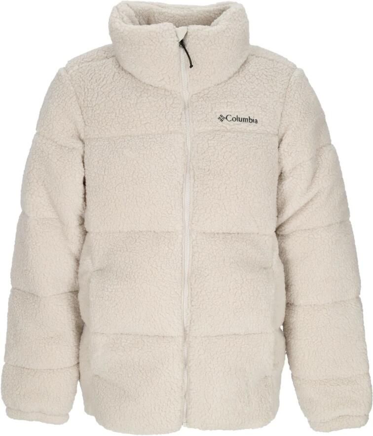 Columbia Puffect Sherpa Oversized Jacket White- Dames White