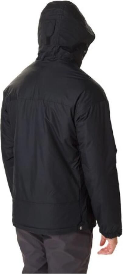 Columbia Zwarte Pullover Anorak Jas met Hoge Hals Black Heren - Foto 6
