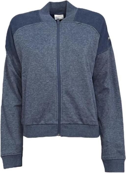 Columbia Polyester drop shoulder zip-up jacket Blue Dames