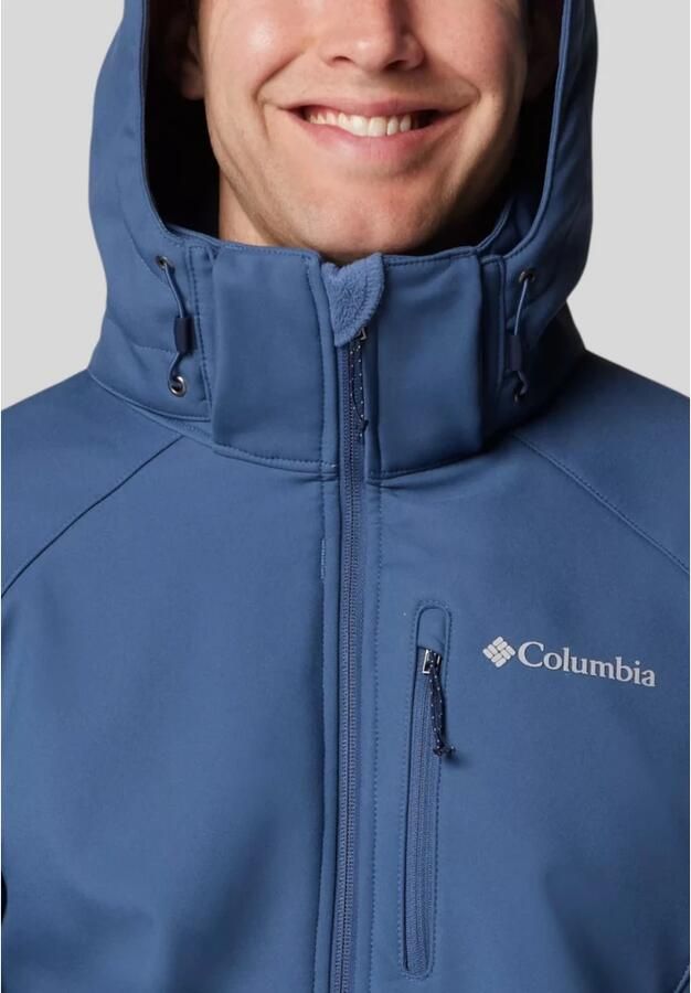 Columbia Softshell Wandelen Jas Dark Mountain Blue Heren - Foto 5